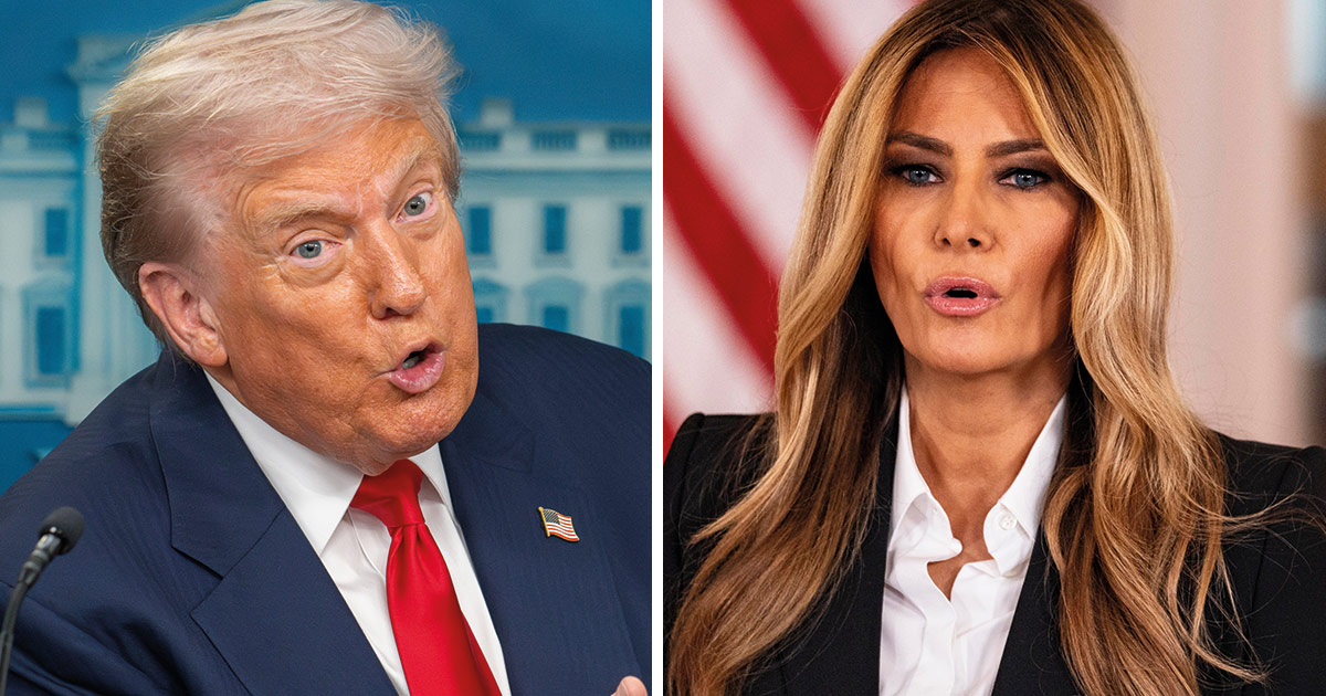 Melania Trump och Donald Trump