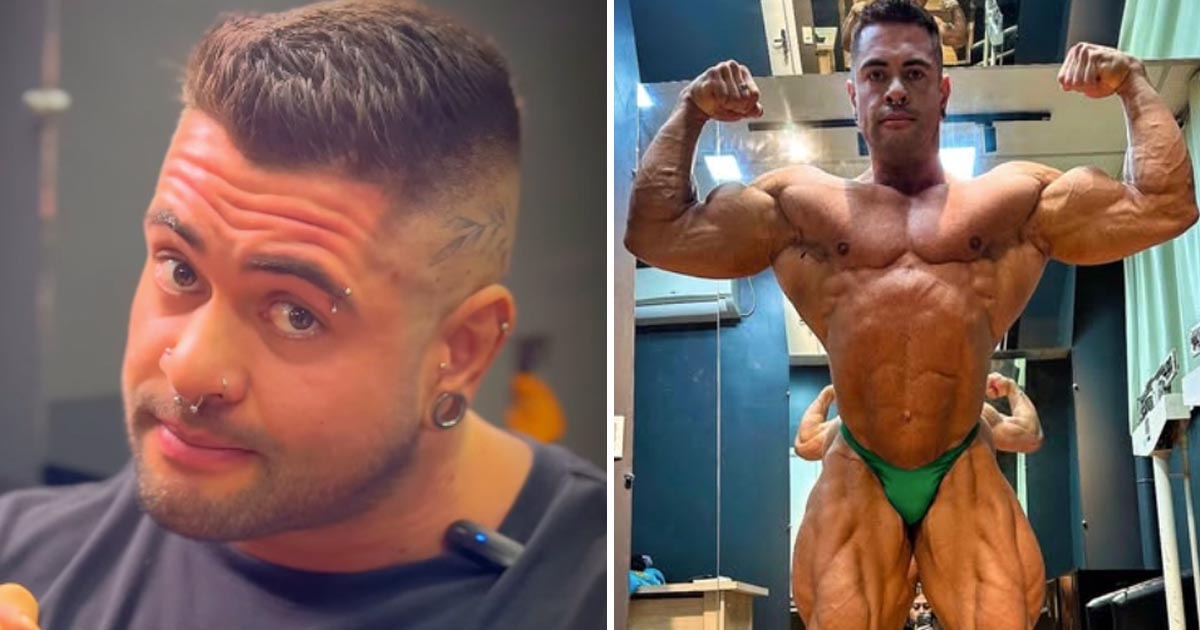 Bodybuildern Kadu Santos