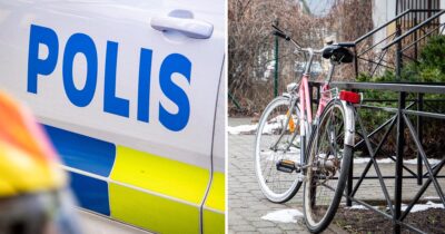 En kvinnlig cyklist är förd till sjukhus efter en smitningsolycka. Arkivbild.