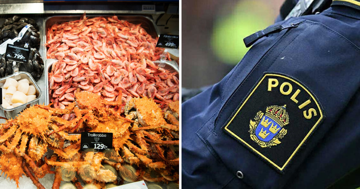 Tjuvar bröt sig in i en fiskhall och stannade för att äta kräftor. Arkivbild.