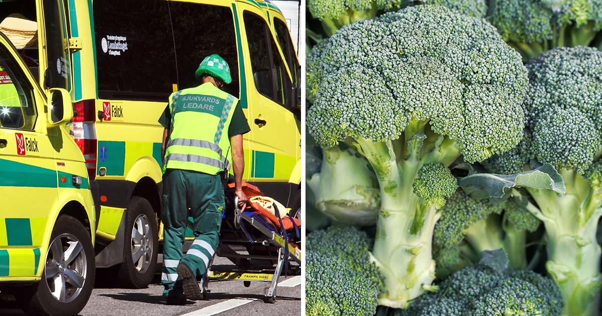 Ambulans. Broccoli.