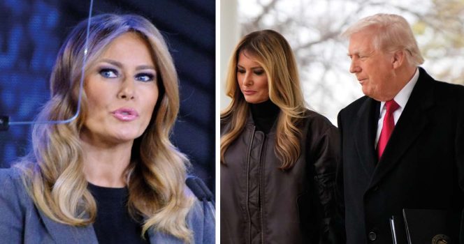 Melania Trump och Donald Trump. Foto: Shutterstock & AP/TT