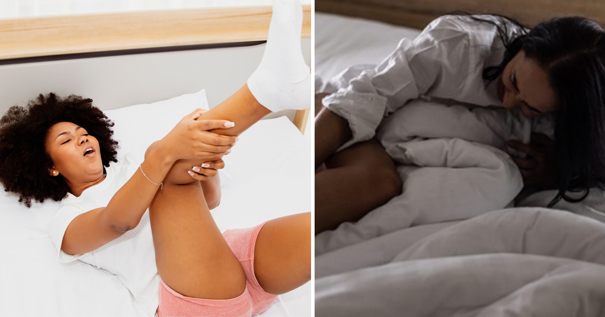 Kramp i benet under natten