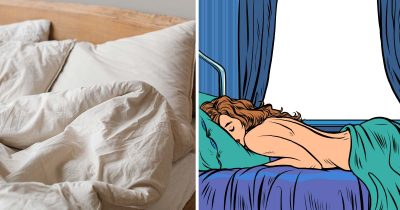 Att sova naken kan vara bra.