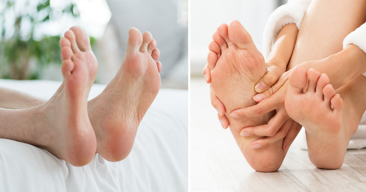 Tår, hår på tårna