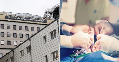 Ett svårt sjukt barn under tio år dog efter att ha drabbats av hjärtstopp i samband med att barnet sövdes på Norrlands universitetssjukhus i Umeå