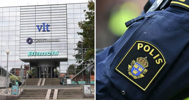 Tidningen VLT i Västerås har utsatts för en attack där bajs smetats på väggar och toaletter .