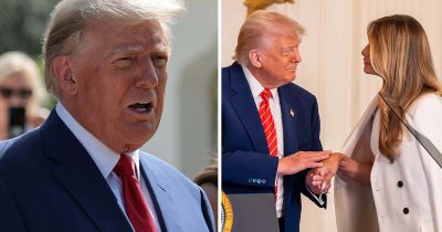 Donald Trump och Melania Trump.