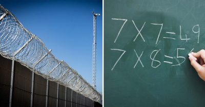 Skolgång bakom muren kan innebära mindre direkt kontakt med lärare. Arkivbild.