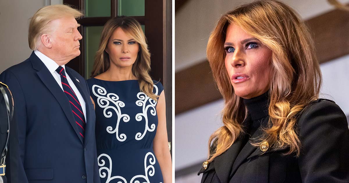 Donald Trump och Melania Trump.