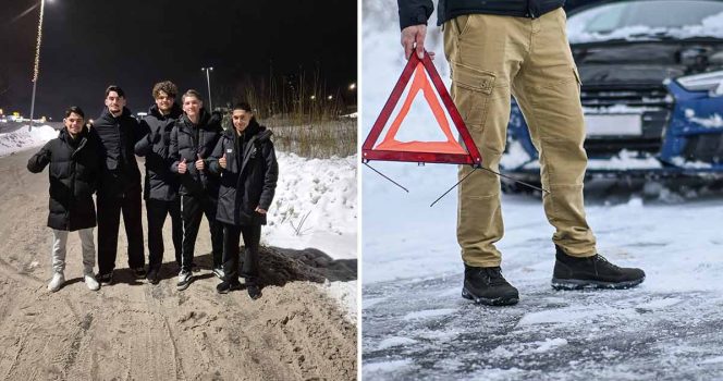 Ungdomsgäng/bil shutter