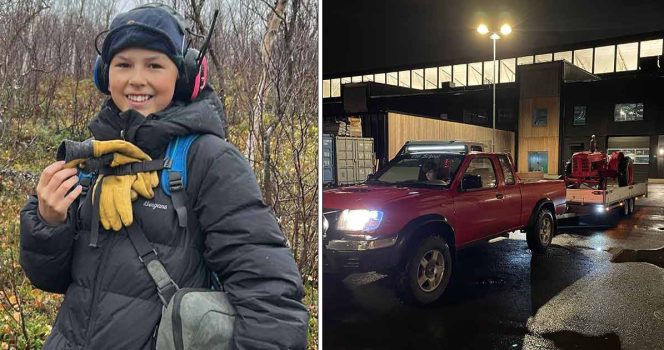 Ante Blind, A-traktor, Vittangi.