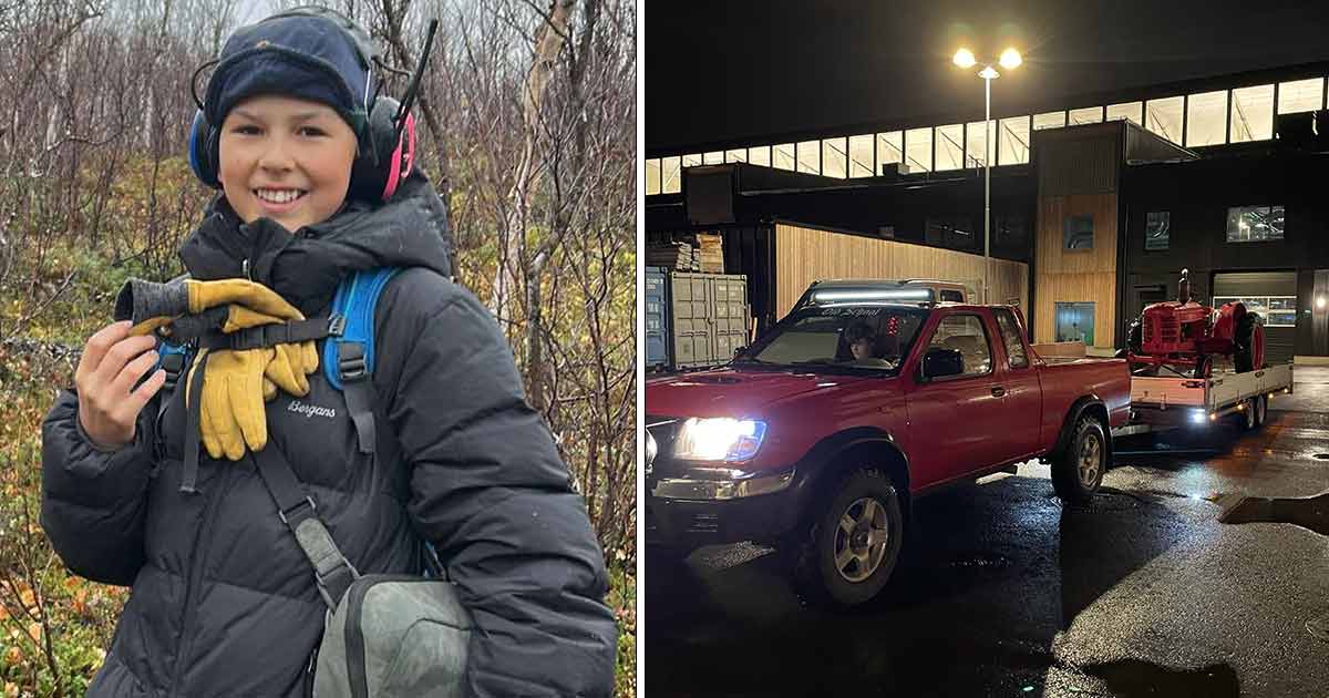 Ante Blind, A-traktor, Vittangi.