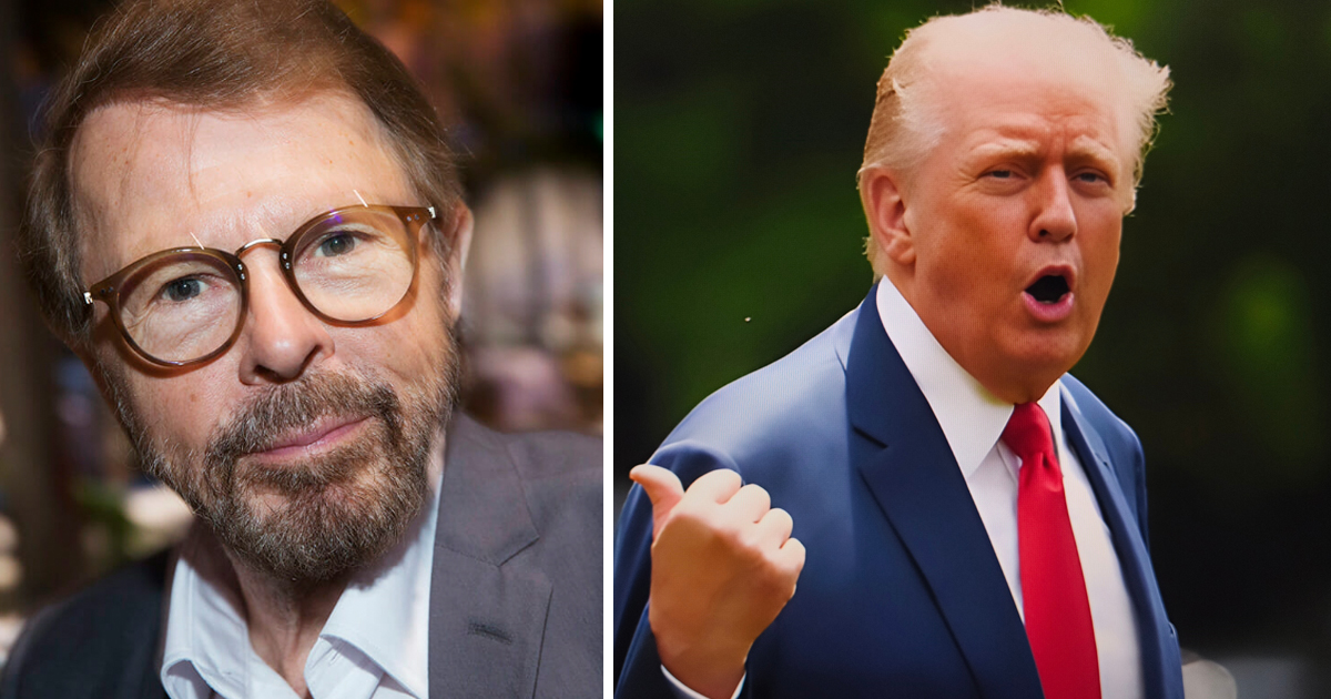 Björn Ulvaeus känga mot Donald Trump