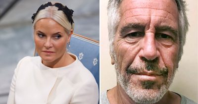 Mette-Marit och Epstein.