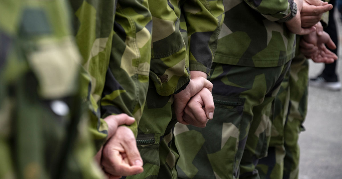Försvarsmakten. Foto: Johan Nilsson/TT