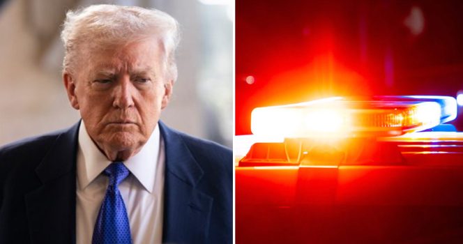 Donald Trump, polissirener