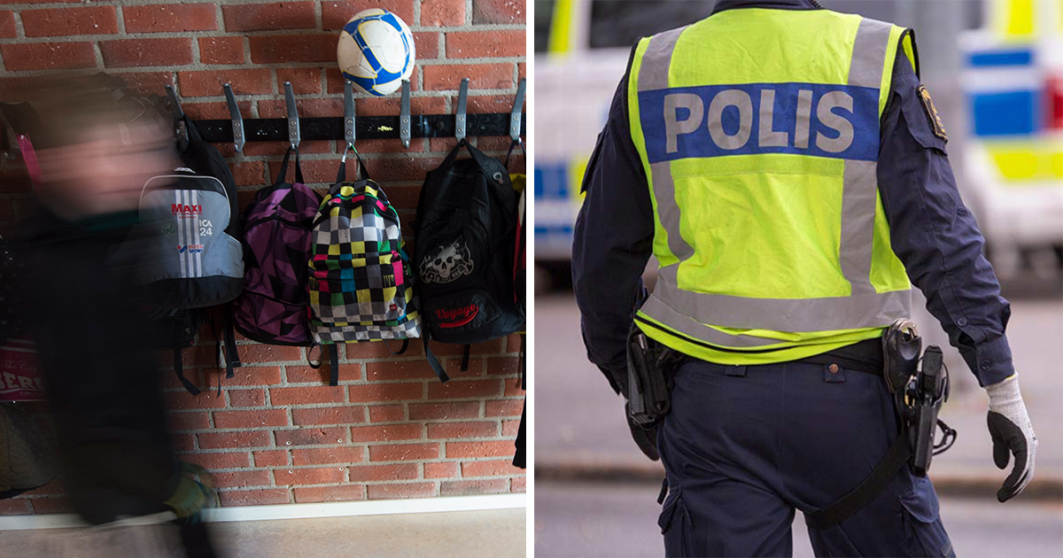 Pojke försvann från skola i Lund.