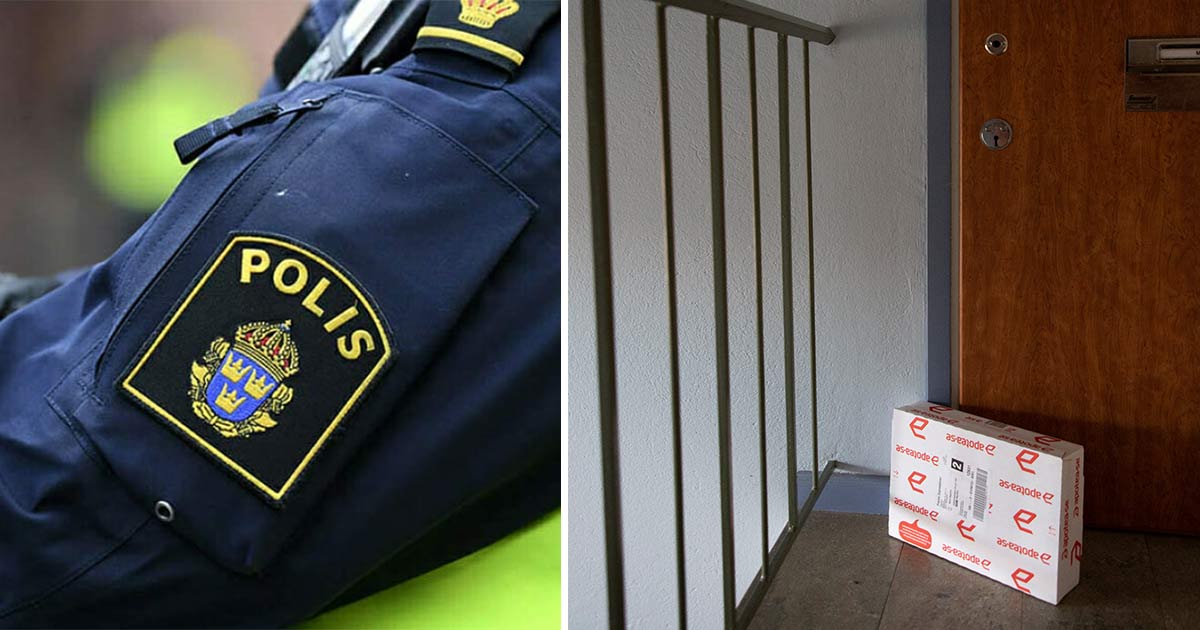 Polisen varnar för hemleveranser