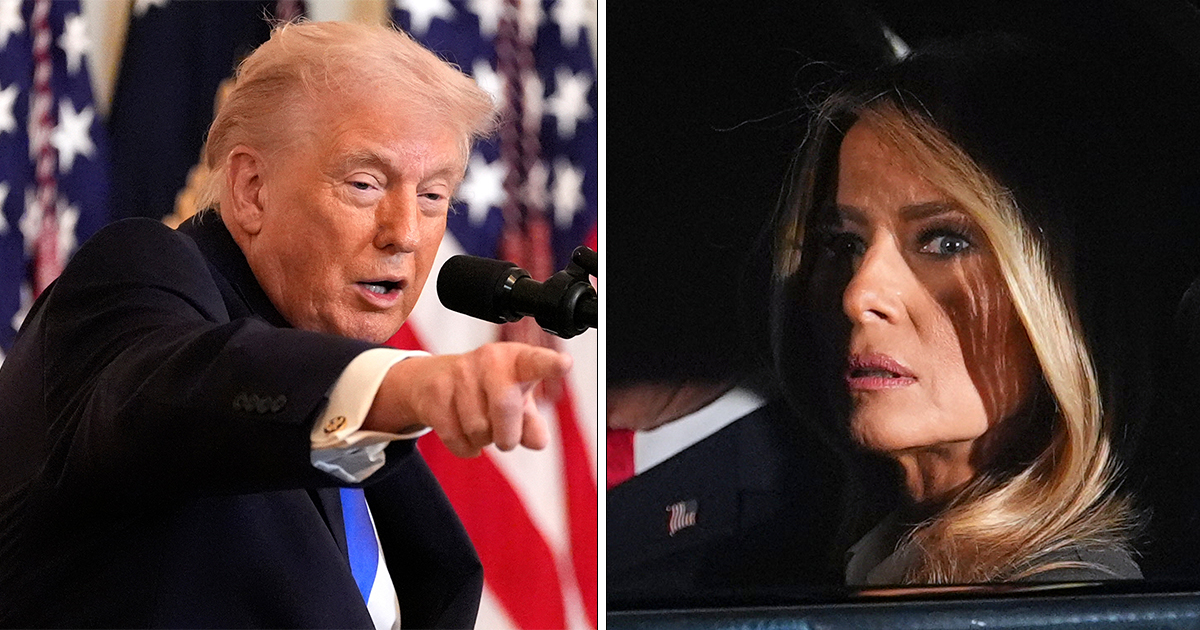 Melania Trump, Donald Trump