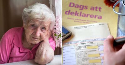 Pensionär som deklarerar. Foto: Shutterstock/TT