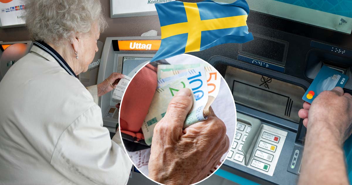 Kontanter och bankomat. Foto: TT/Shutterstock