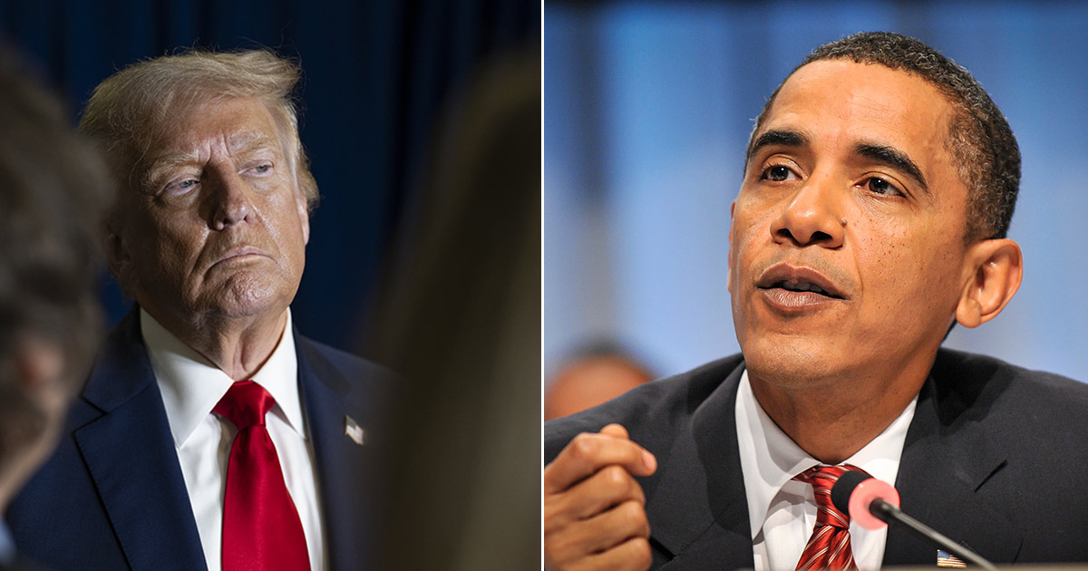 Donald Trump, Barack Obama