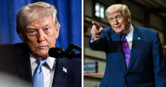 Amerikanska presidenten Donald Trump