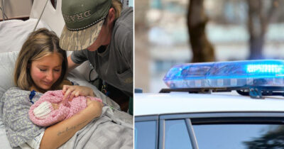 Kailey Kreiss och Brandon Johnson har förlorat deras ofödda dotter