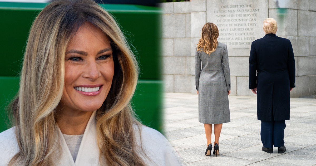 Melania Trump får kritik för detaljen i utseendet