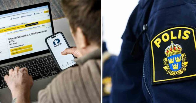 Skatteverket, polisen.