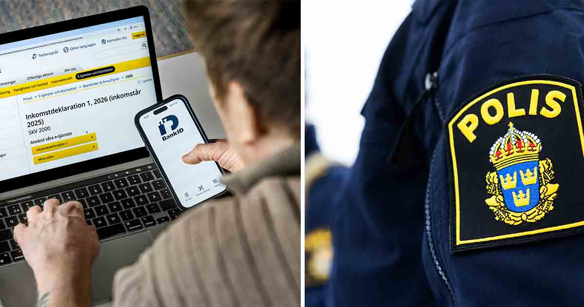 Skatteverket, polisen.