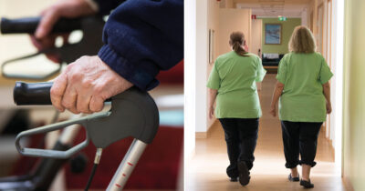 Äldreomsorgen. Foto: Fredrik Sandberg/TT & Pontus Lundahl/TT