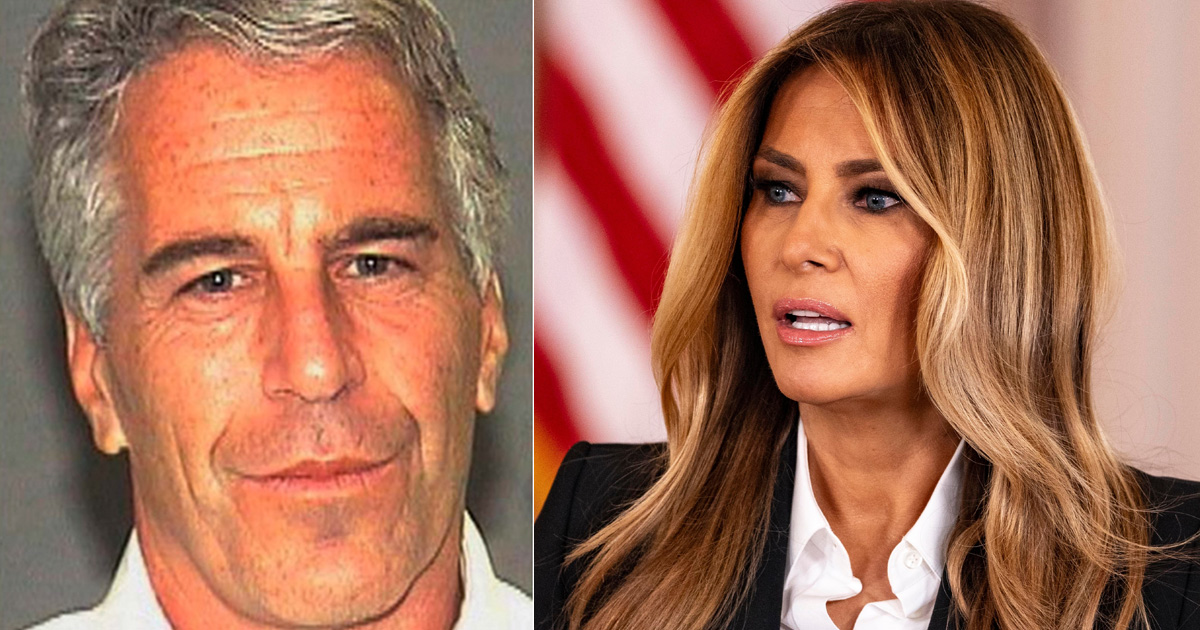 Melania Trump slår tillbaka mot all koppling till Jeffrey Epstein