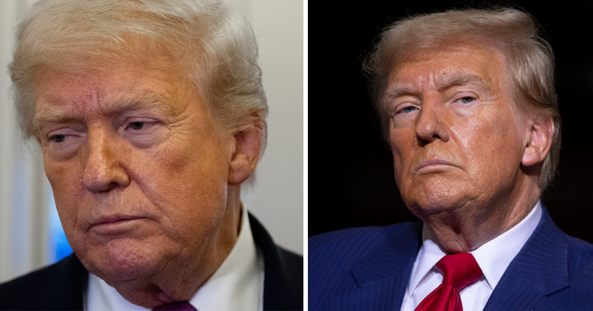 Donald Trump mistänkts ha somnat igen