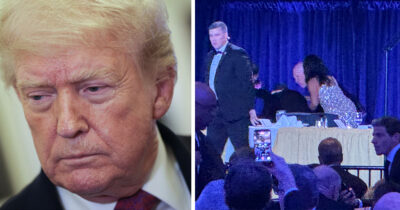 Donald Trump blev utsatt för mordattentat under helgen