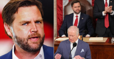 Vicepresident JD Vance klappade inte händerna när kung Charles höll tal om Ukraina