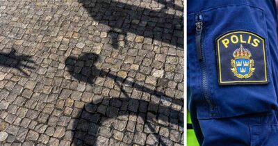 Cykel, polis.