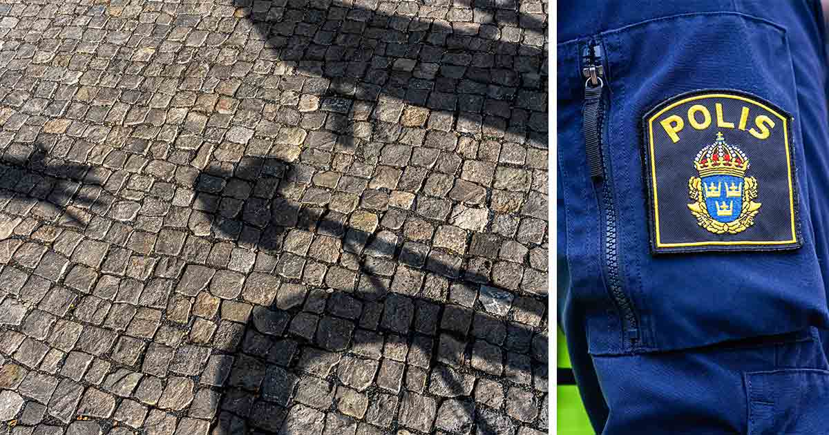 Cykel, polis.