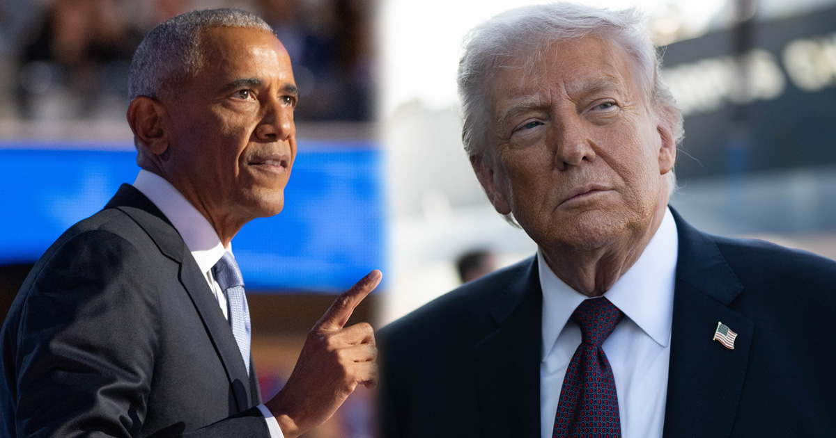Barack Obama skickar en ny känga till Donald Trump