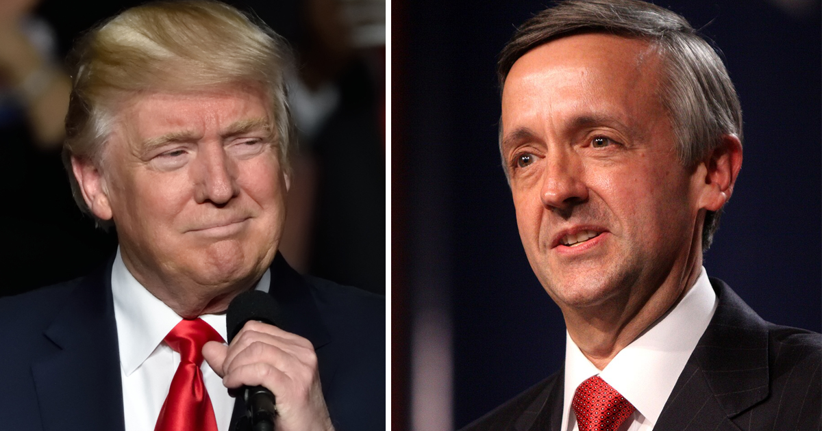 Konservativa pastorn Robert Jeffress backar Donald Trump