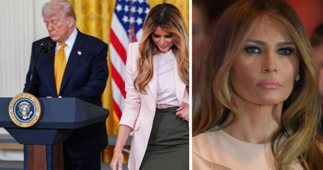 Donald och Melania Trump. Foto: Julia Demaree Nikhinson /AP/TT & Shutterstock