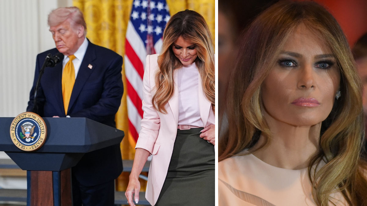 Donald och Melania Trump. Foto: Julia Demaree Nikhinson /AP/TT & Shutterstock