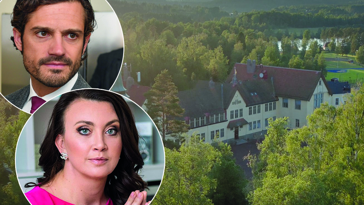 Lundsberg internatskola, prins Carl Philip, Camilla Läckberg