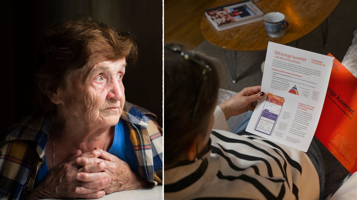 Pension. Genrefoto: Shutterstock & Anders Wiklund/TT