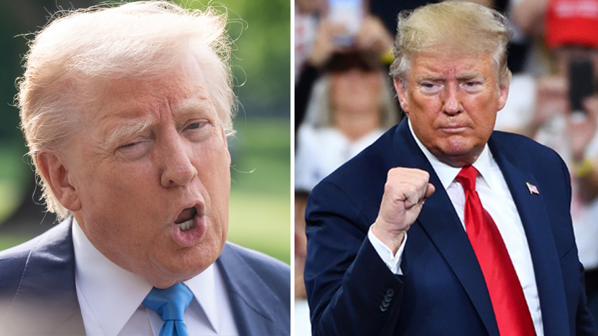 Amerikanska presidenten Donald Trump