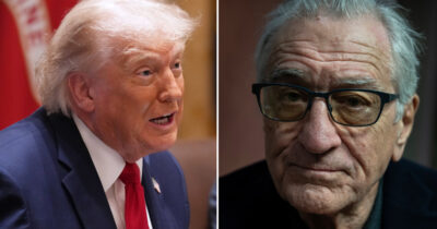 Robert De Niro riktar ny känga till Donald Trump