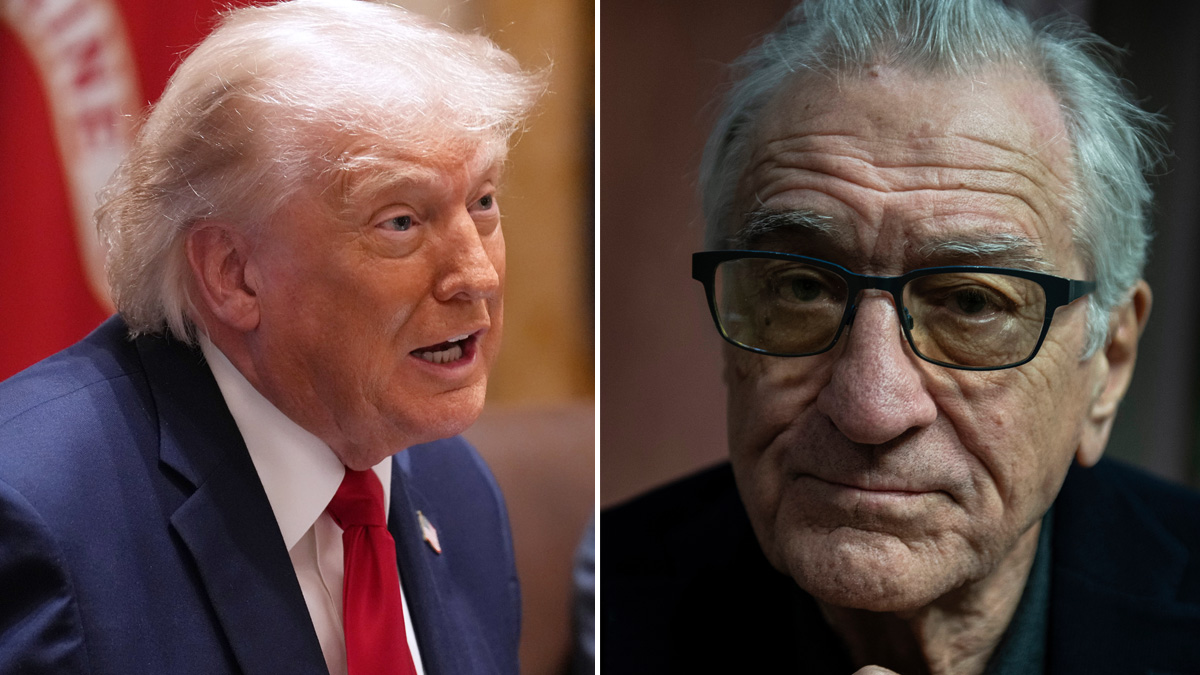 Robert De Niro riktar ny känga till Donald Trump
