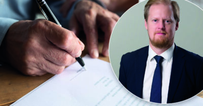 Per Bergmark, Familjens jurist