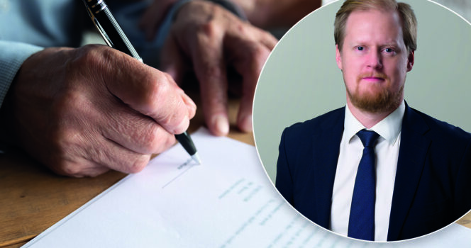 Per Bergmark, Familjens jurist